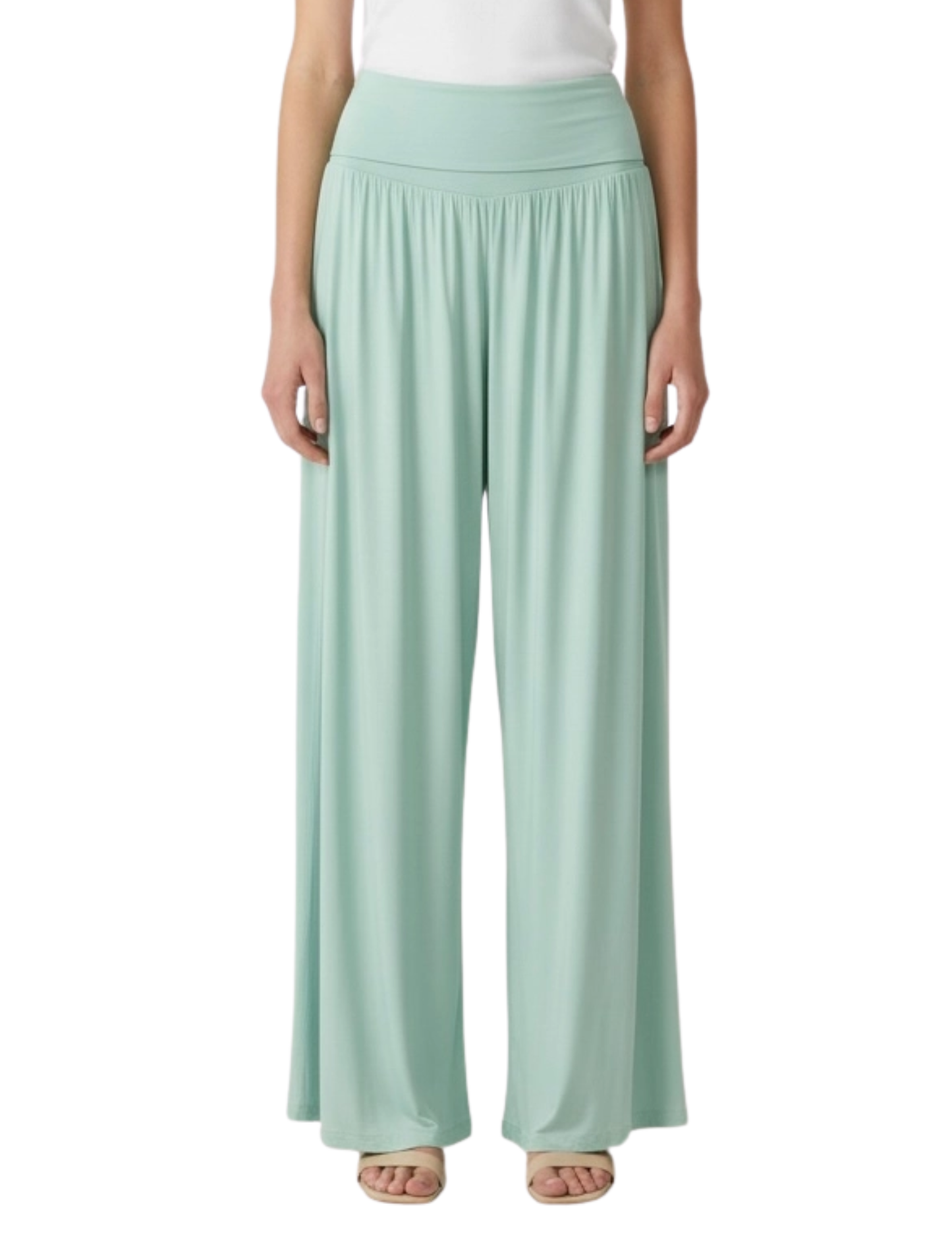 Silk Palazzo Pants