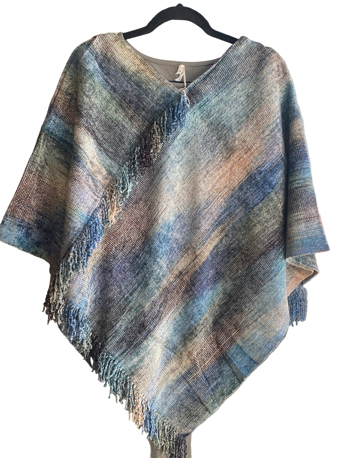 Chenille Poncho