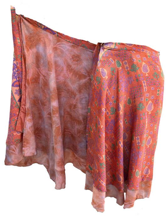 Long Magic Wrap Skirt