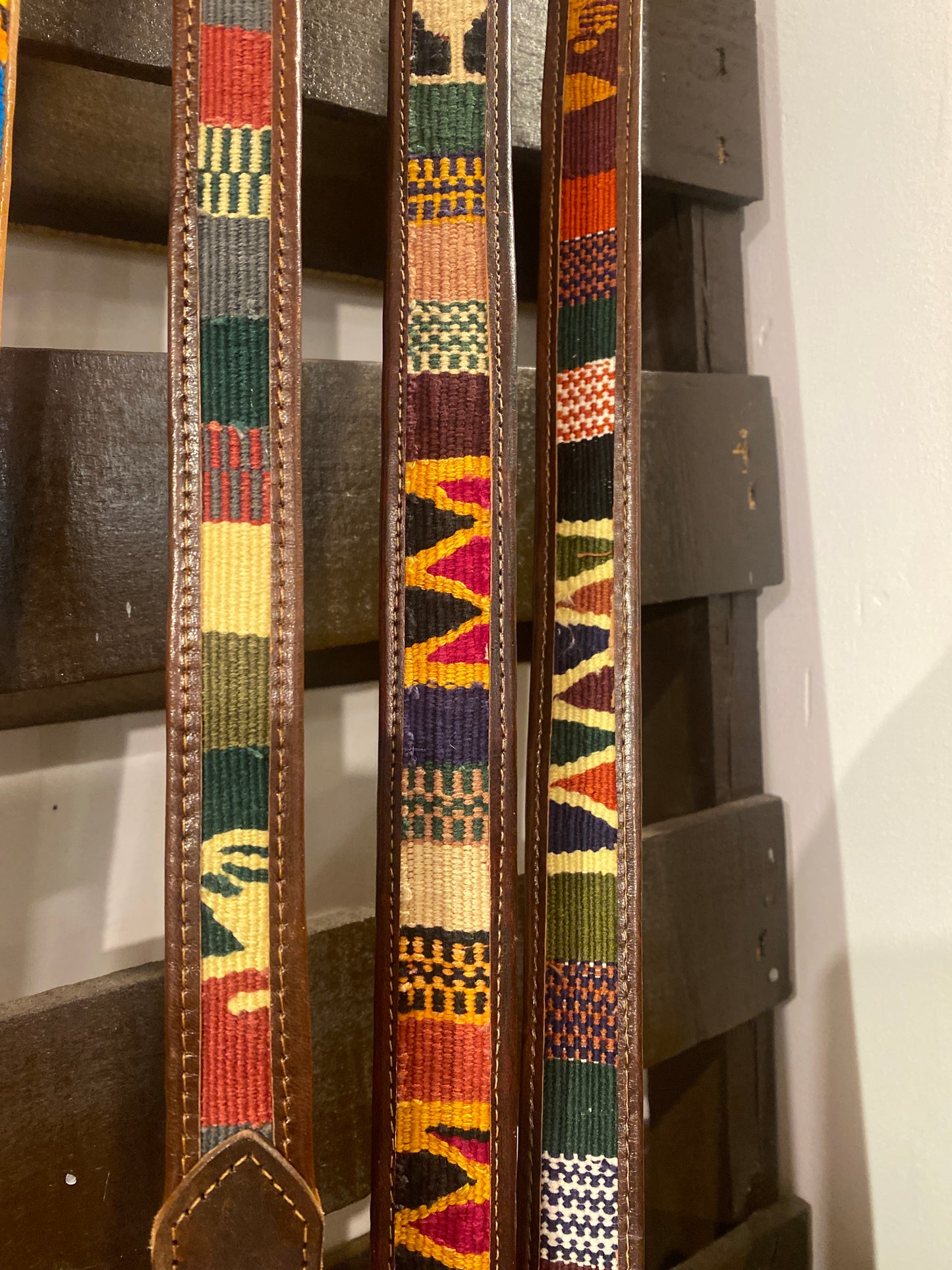 Brown Leather Guatemalan Belt