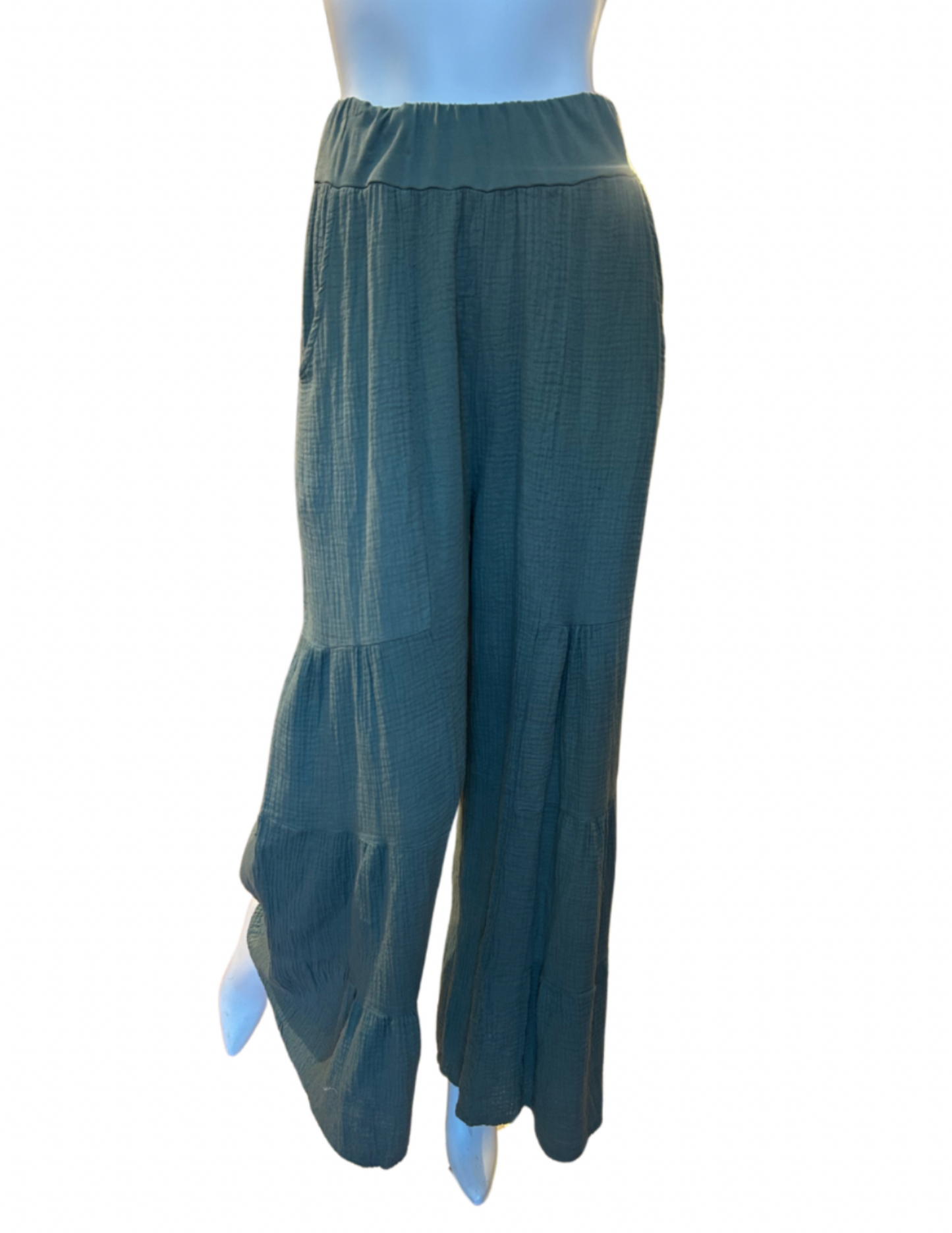 Cotton Palazzo Pants