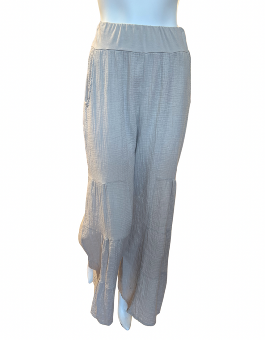 Cotton Palazzo Pants