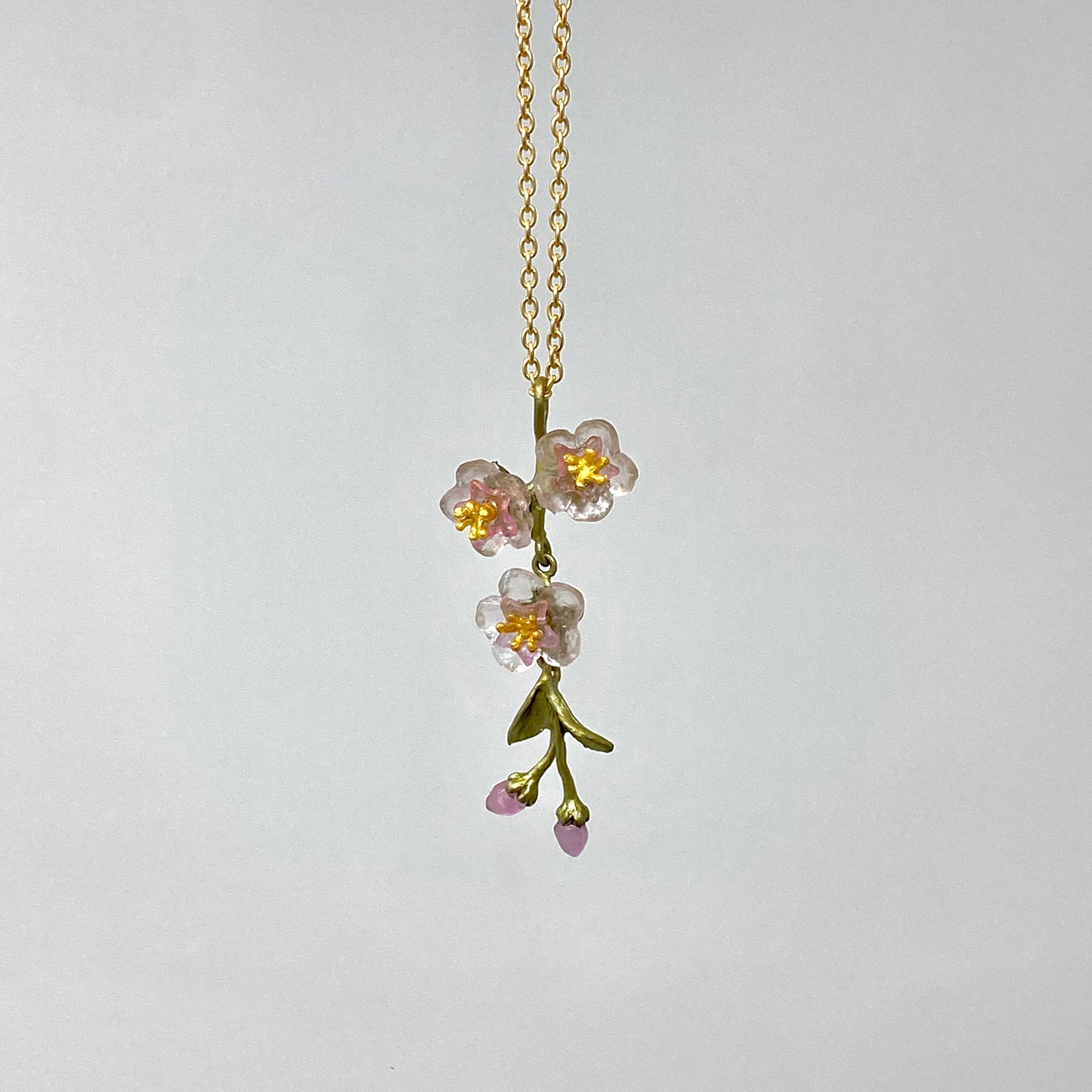 Peach Blossom Necklace