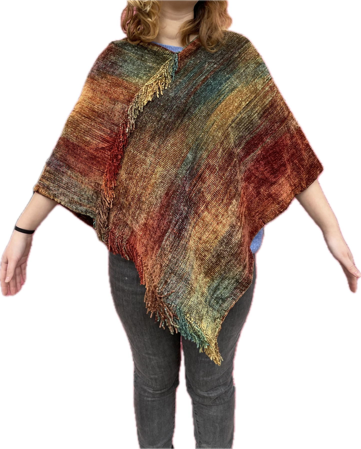 Chenille Poncho