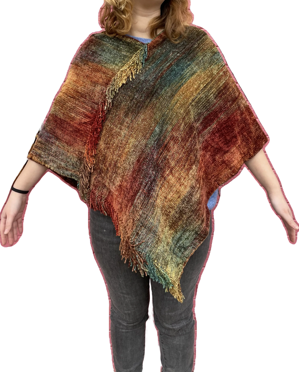 Chenille Poncho
