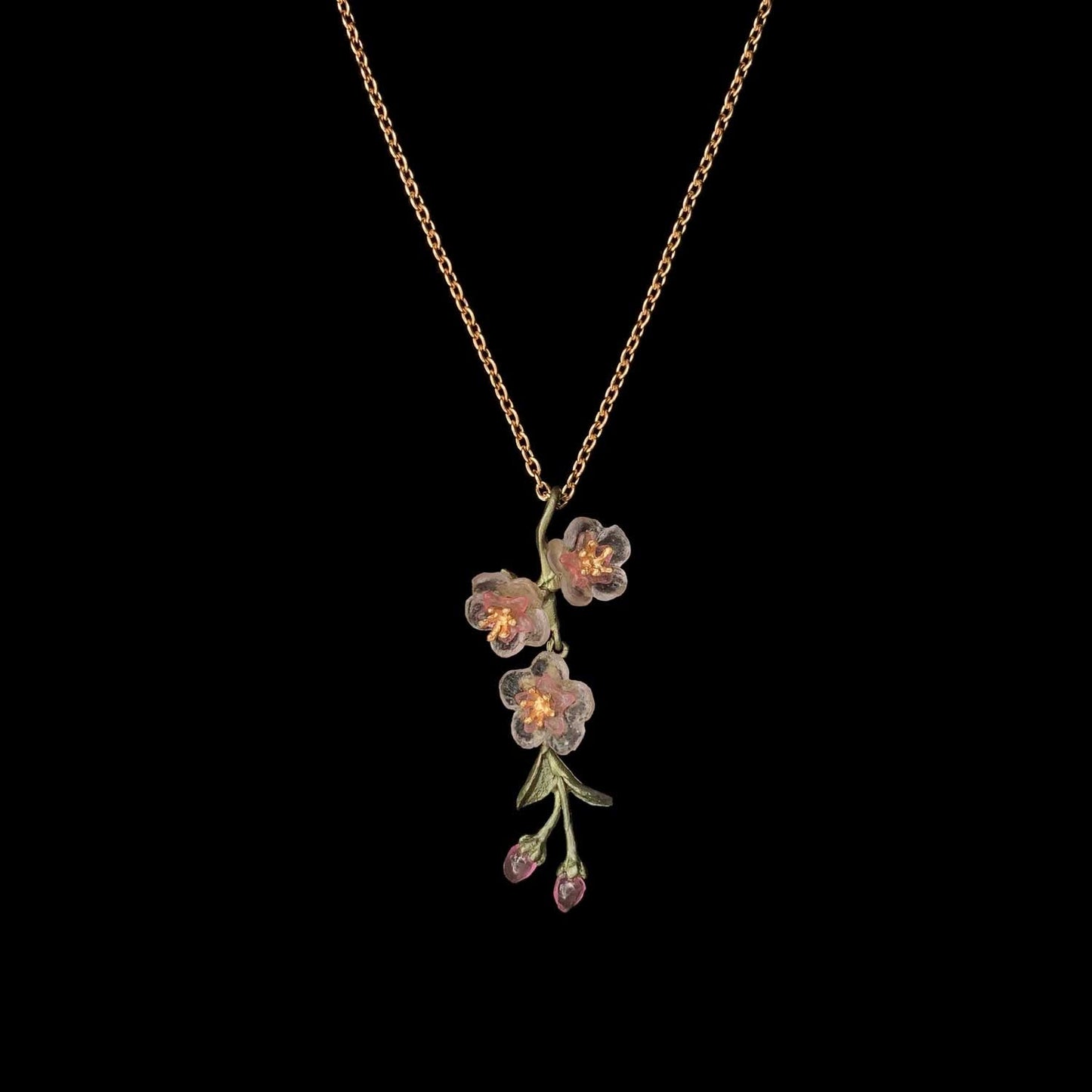 Peach Blossom Necklace