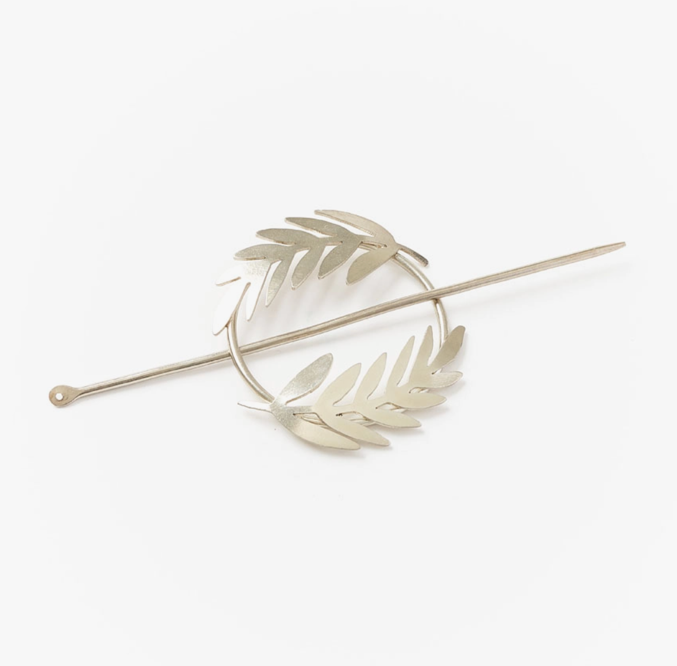 Hair Slide w/ Stick Gold