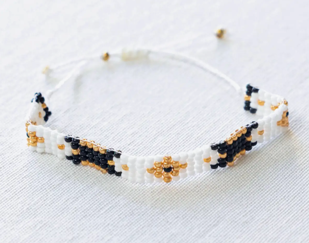 Rosa Seed Bead Bracelet