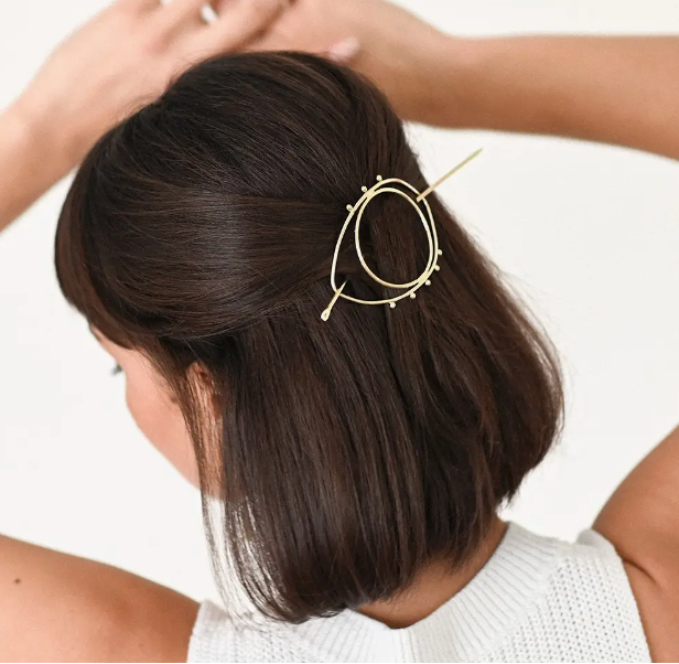 Hair Slide w/ Stick