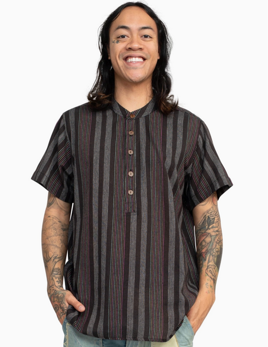 Vintage Striped Henely