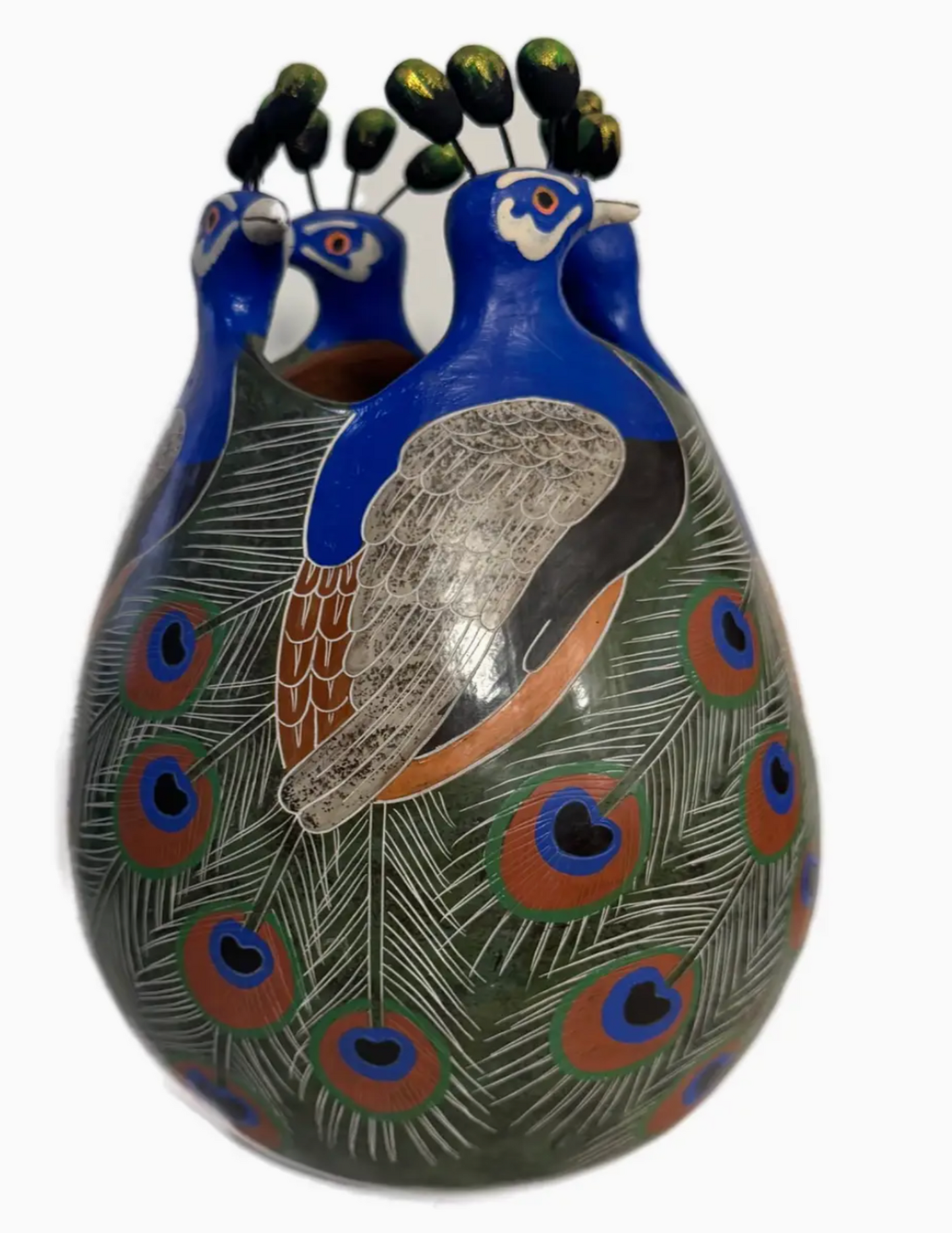 Peacock Pot