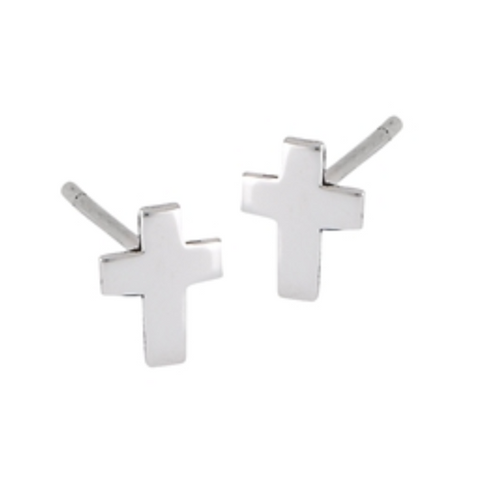 Cross Stud Earrings