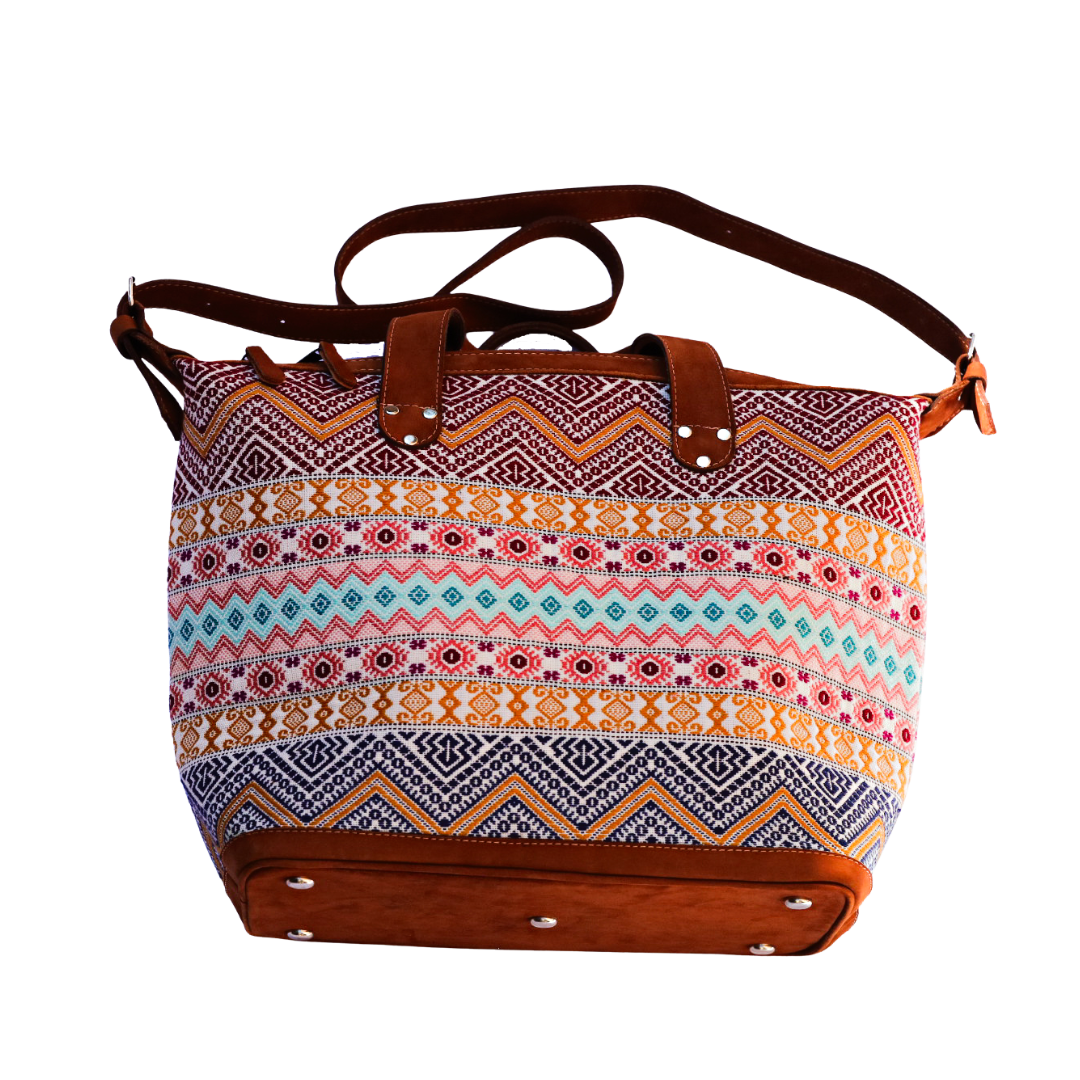 Falseria Hand Weaving Weekender Bag