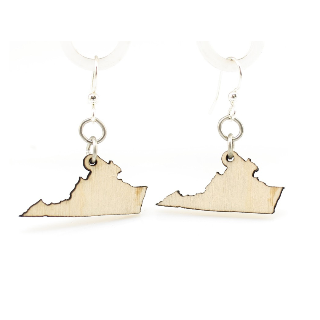 Virginia State Earrings