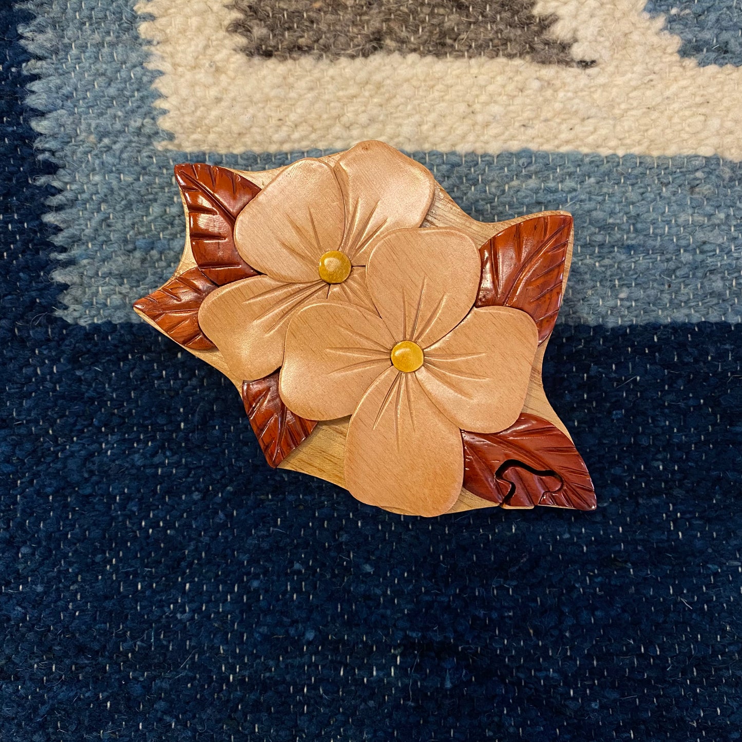 Dogwood puzzle box
