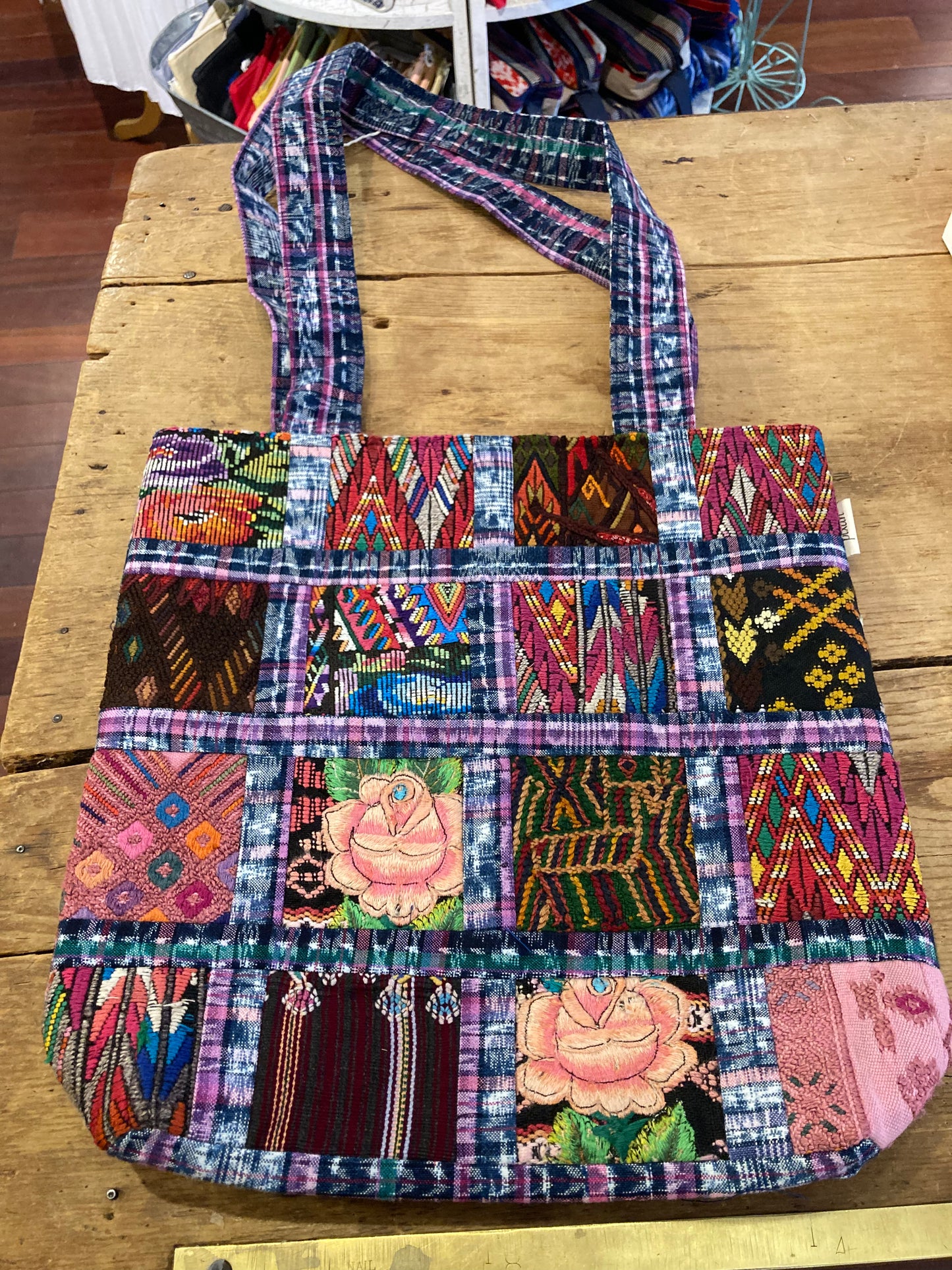 Repurposed Huipil Tote