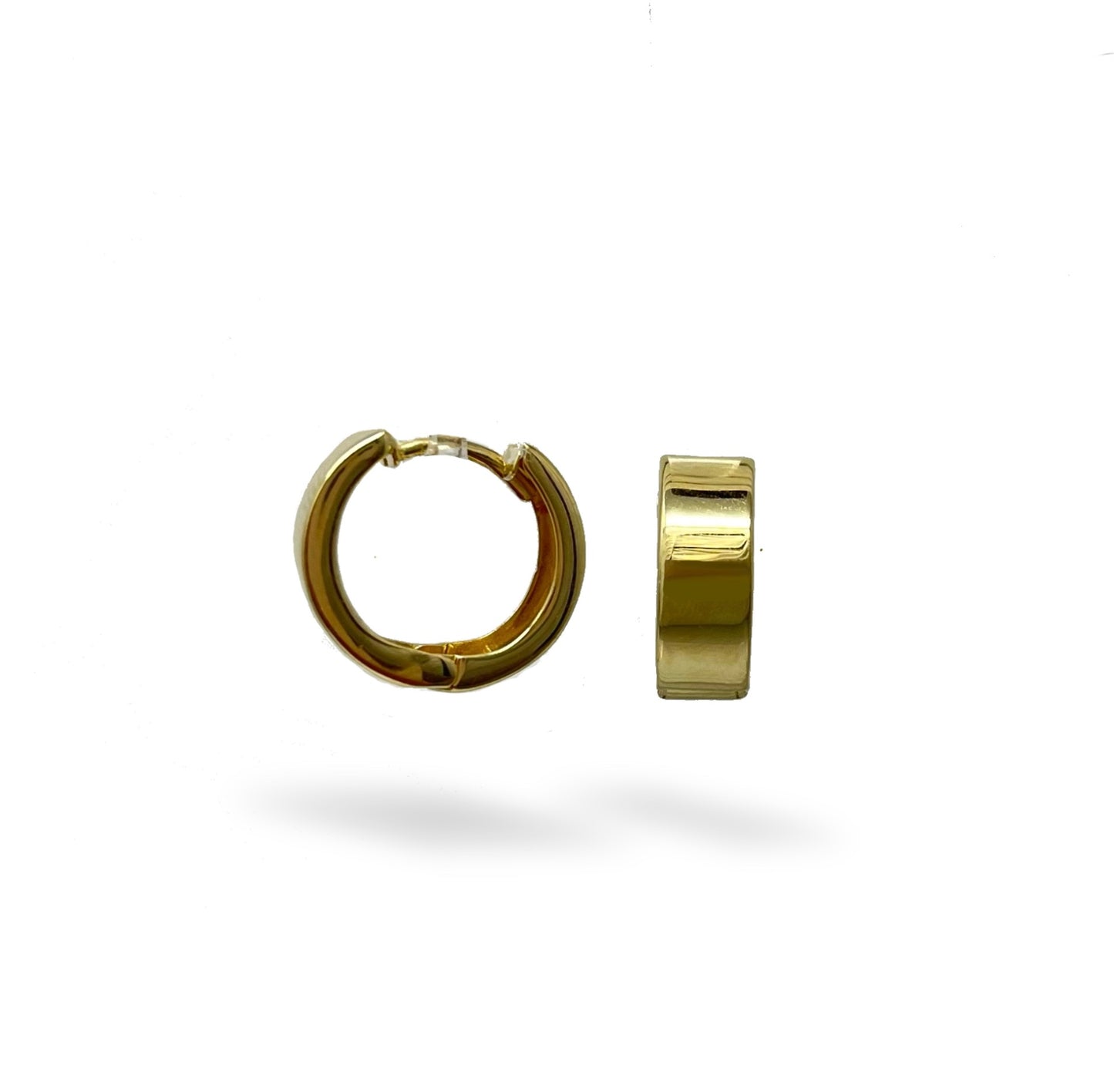 14K 15mm Gold Hoops