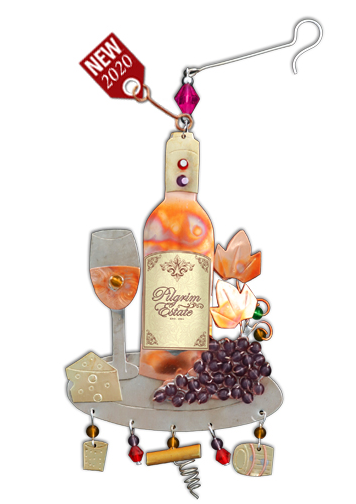 Wine and Dine Ornament
