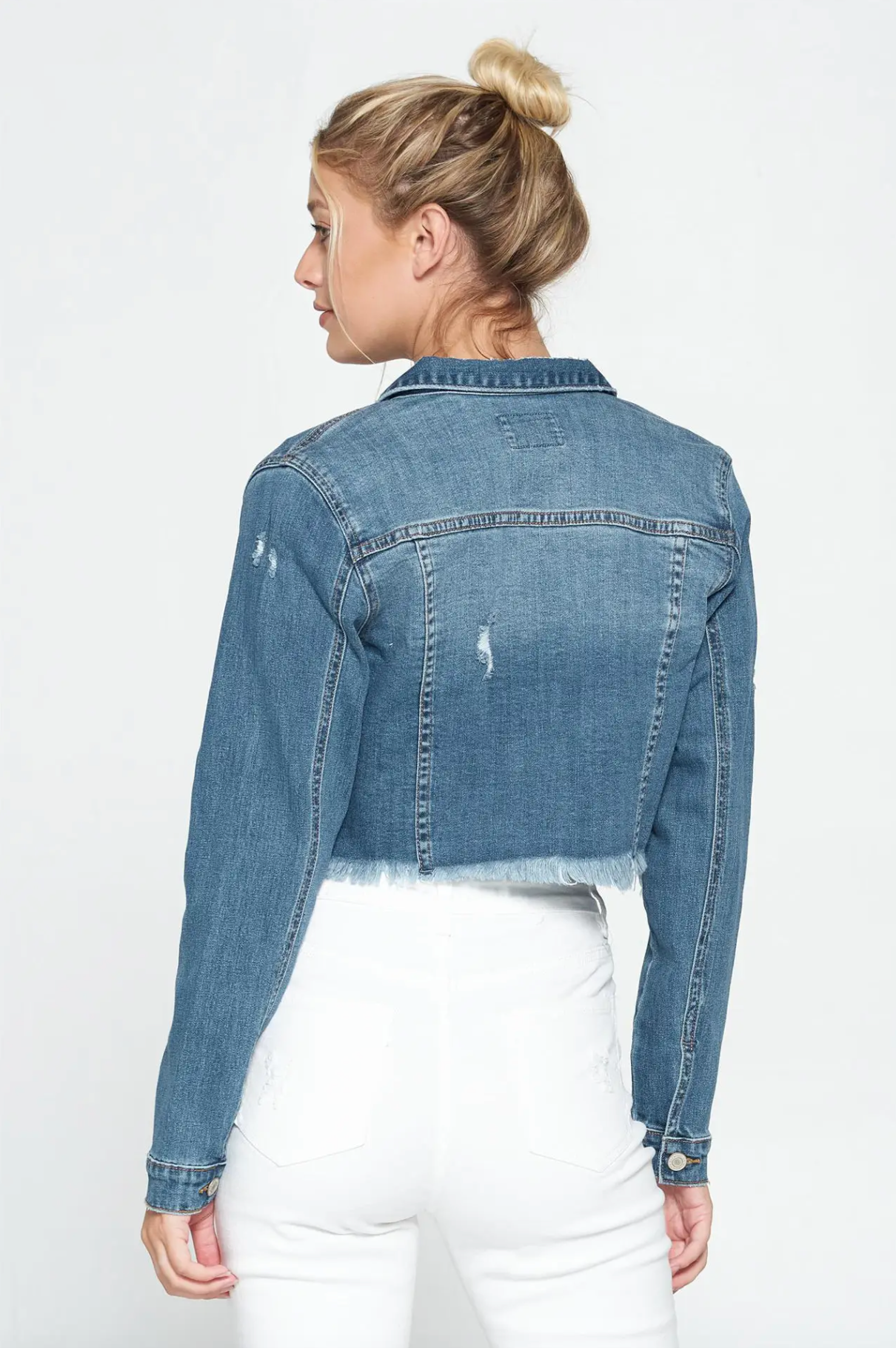 Cropped Denim Jacket