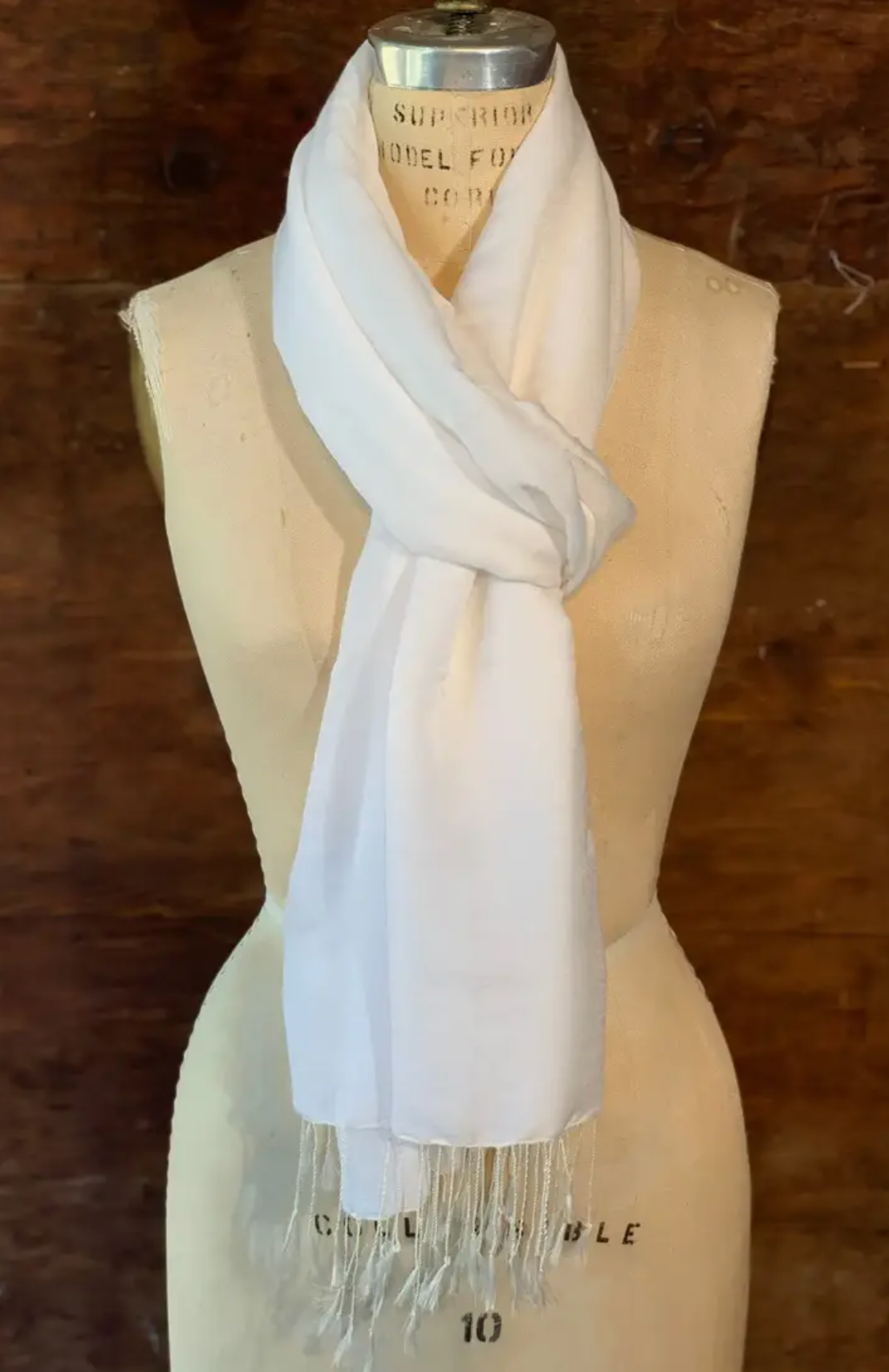 Two-Tone Pashmina Water Shawl