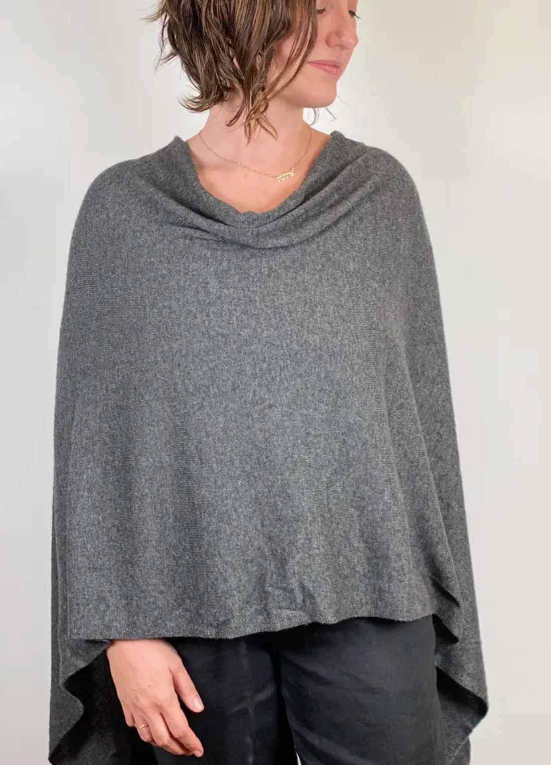 Cashmere Poncho