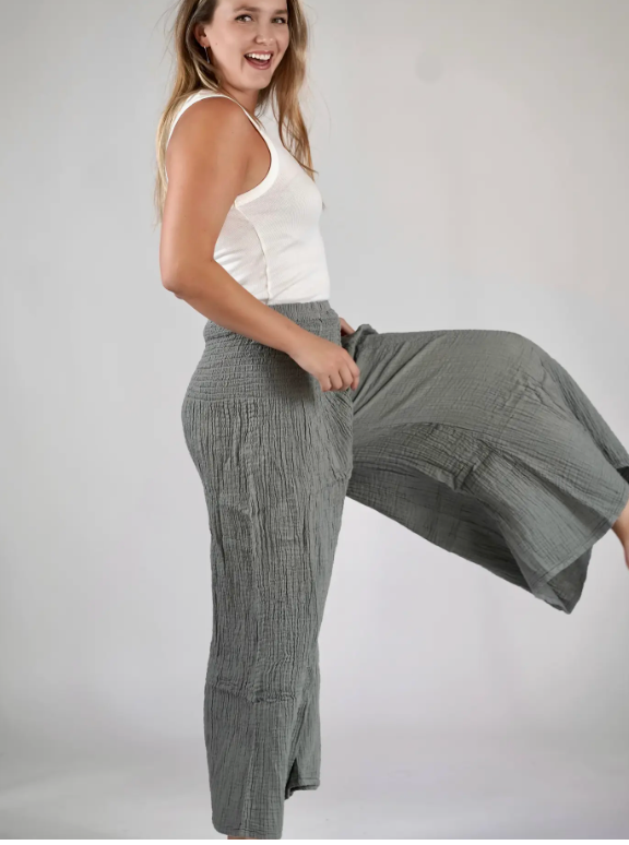 Arpa Double Cotton Gauze  Pants