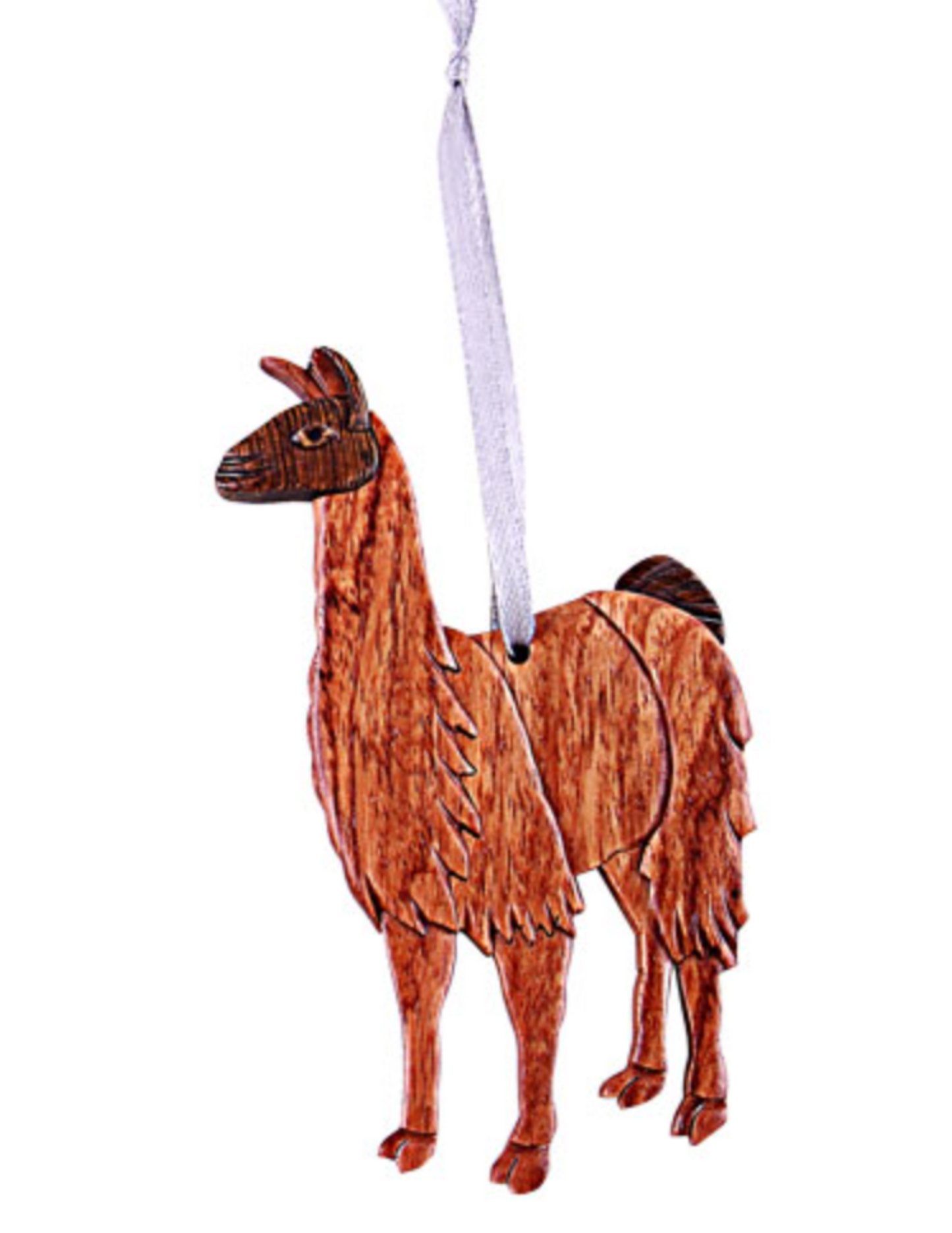 Llama Wooden Ornament