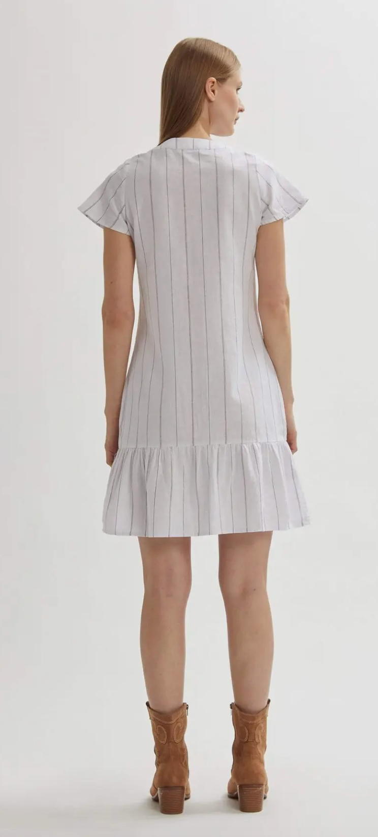 Striped Linen Dress