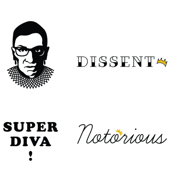 RBG Supreme Ink Temporary Tattoos