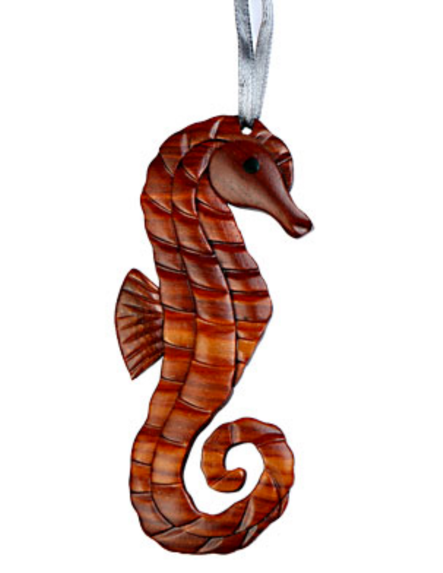 Sea Horse Wooden Ornament