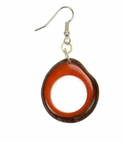 Cadena Tagua Earring