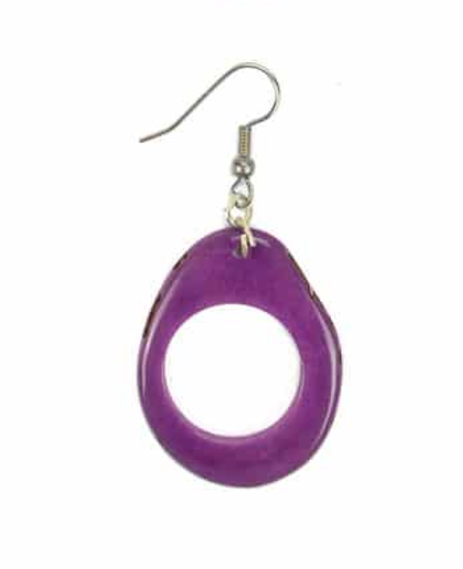 Cadena Tagua Earring