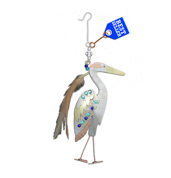 Blue Heron Ornament