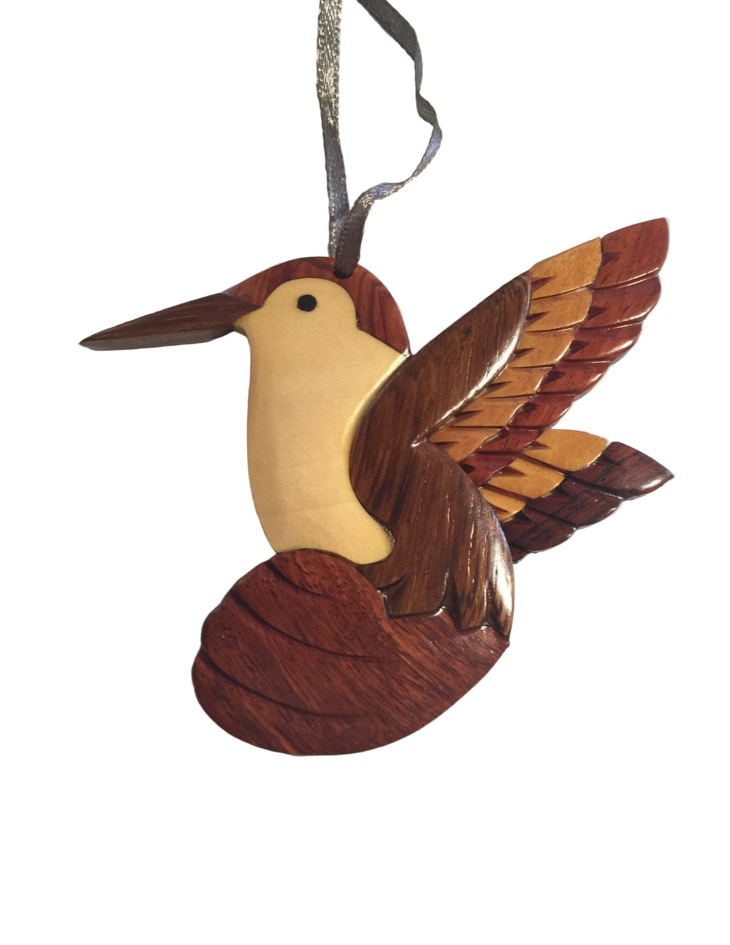 Hummingbird Wooden Ornament