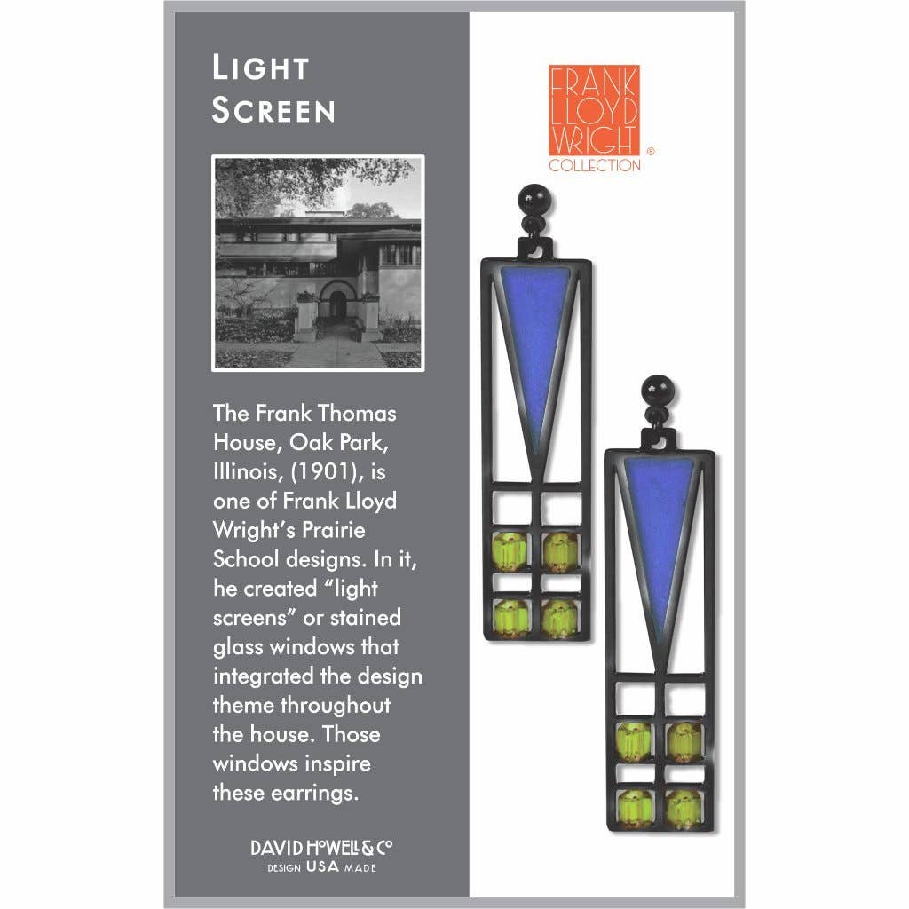 Frank Lloyd Wright Earrings