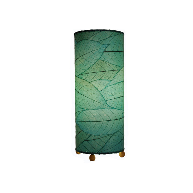 Cocoa Leaf Cylinder Lamp