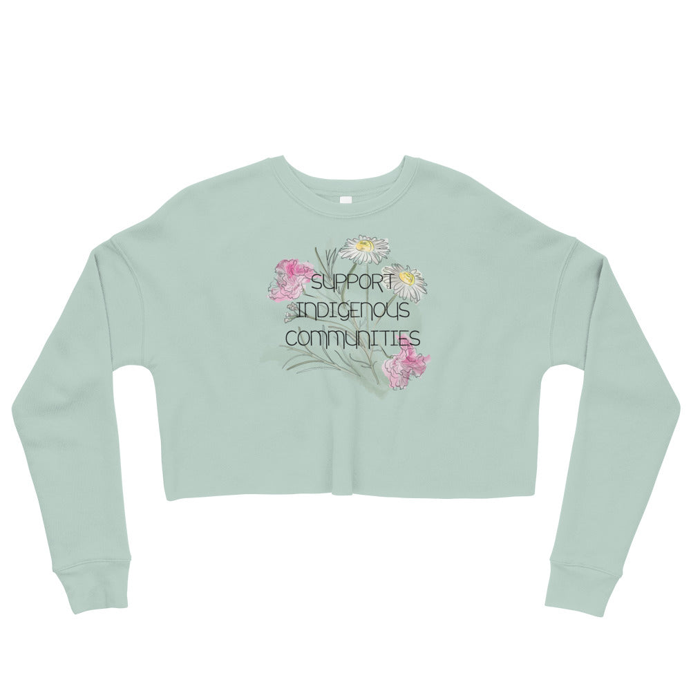 Indigenous Peoples' Day Crop Sweatshirt