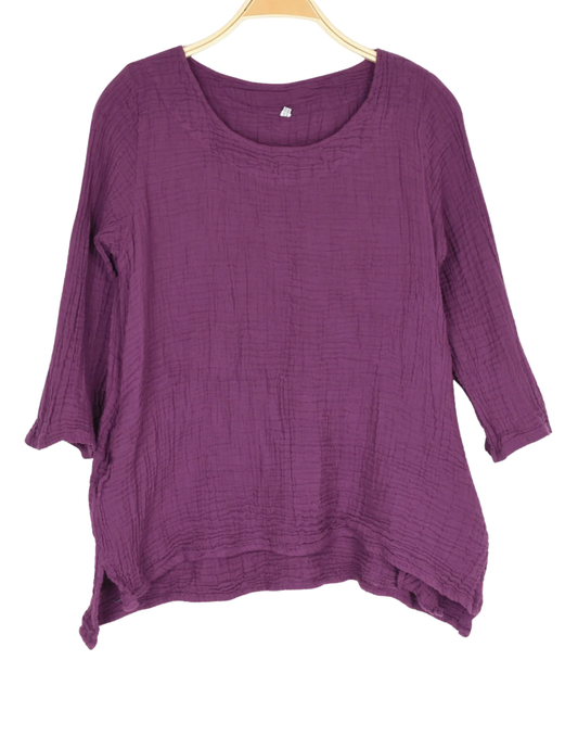 Thai Cotton Long Sleeve Tunic