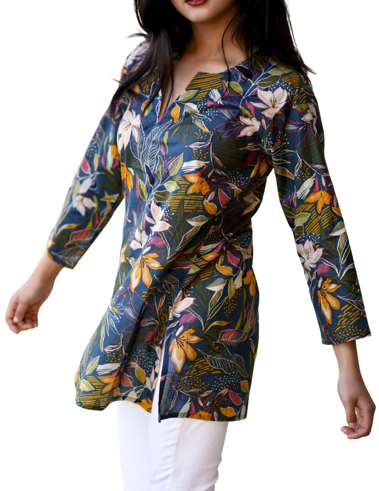 Leilani Cotton Kurta Tunic
