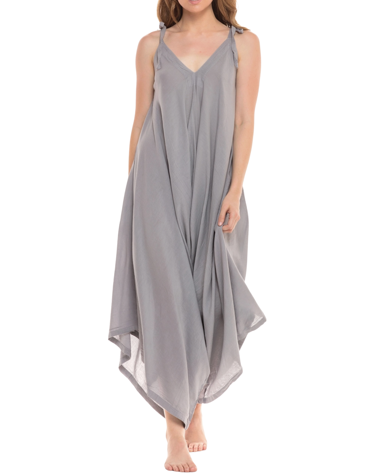 Solid Thai Cotton Romper