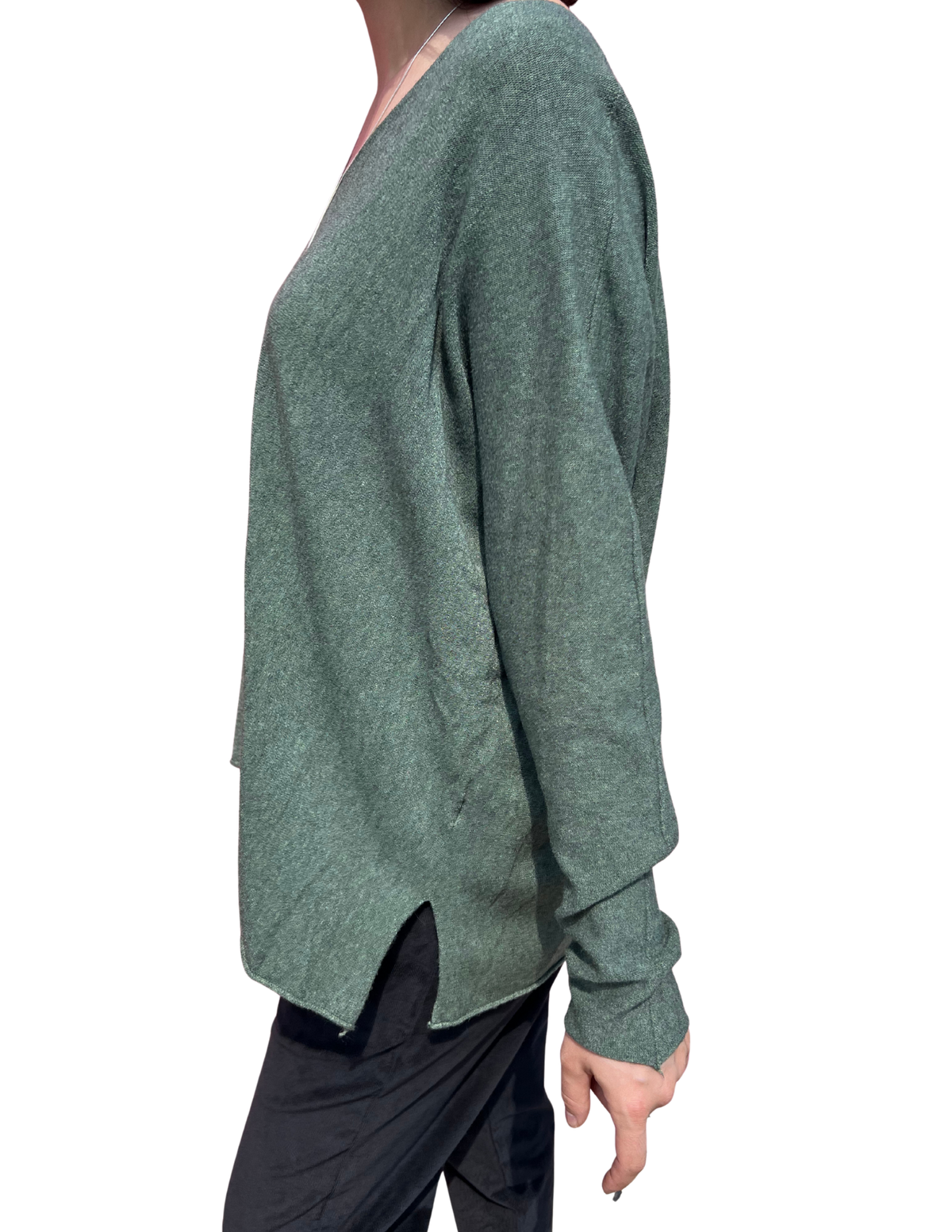 Cashmere Blend V-Neck Sweater