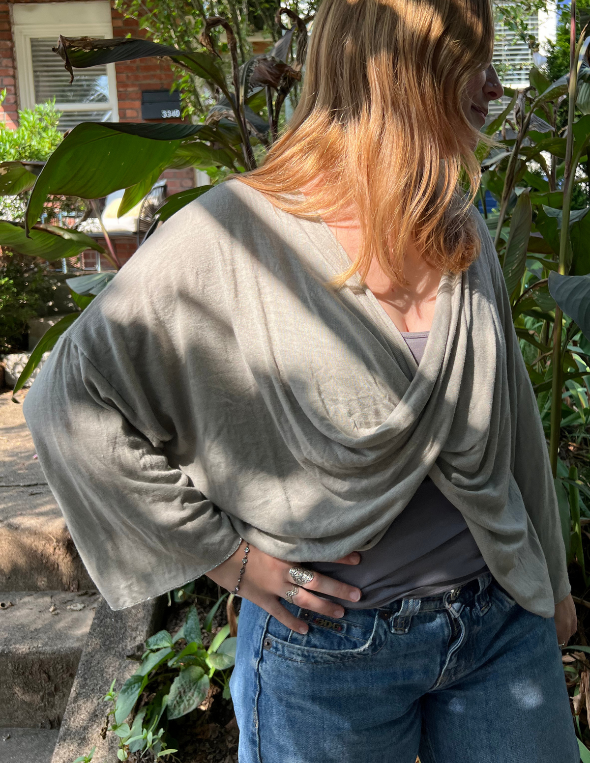Criss Cross Lightweight Sweater