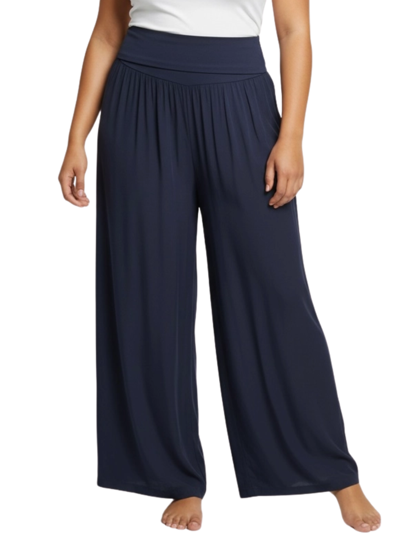 Silk Palazzo Pants