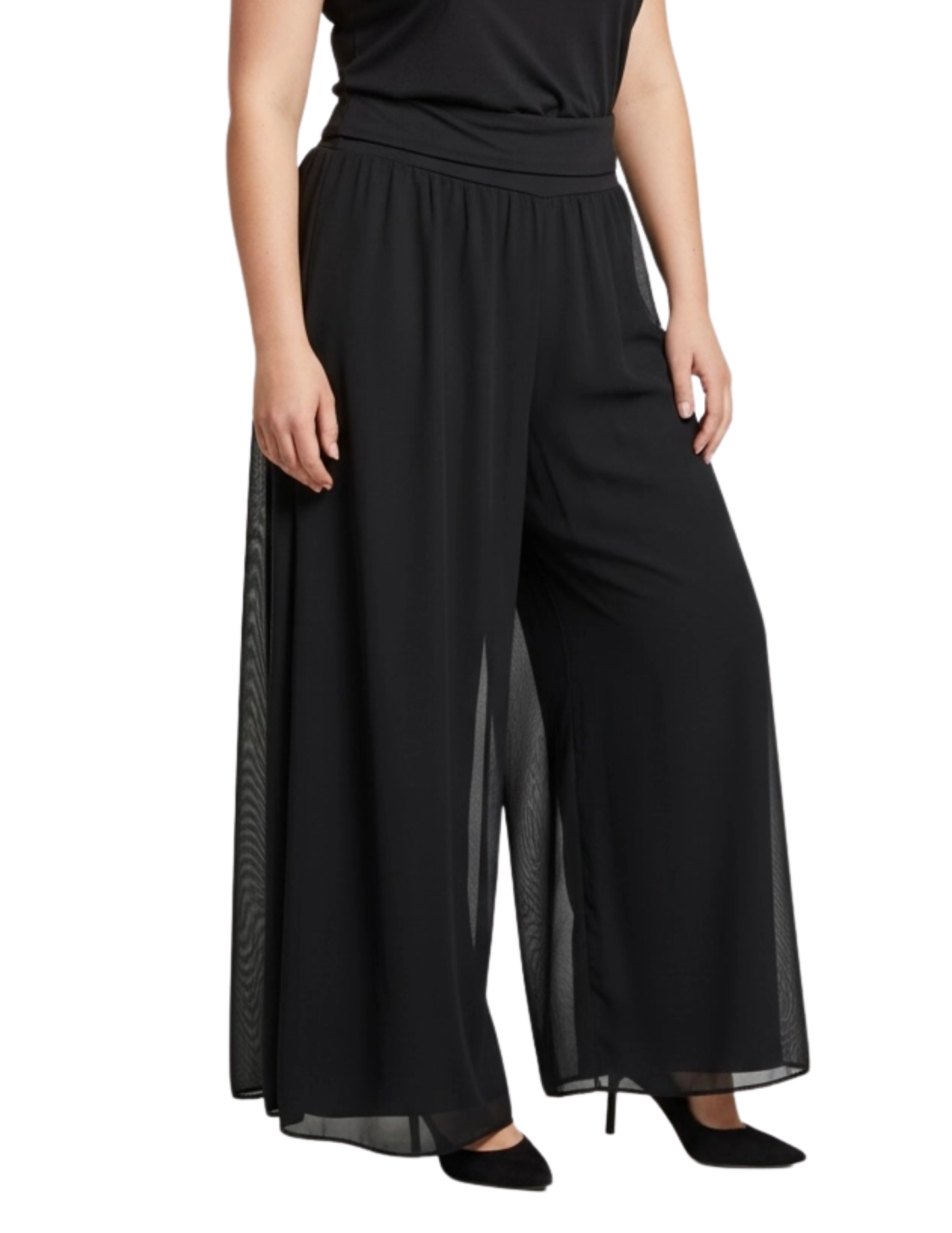 Silk Palazzo Pants