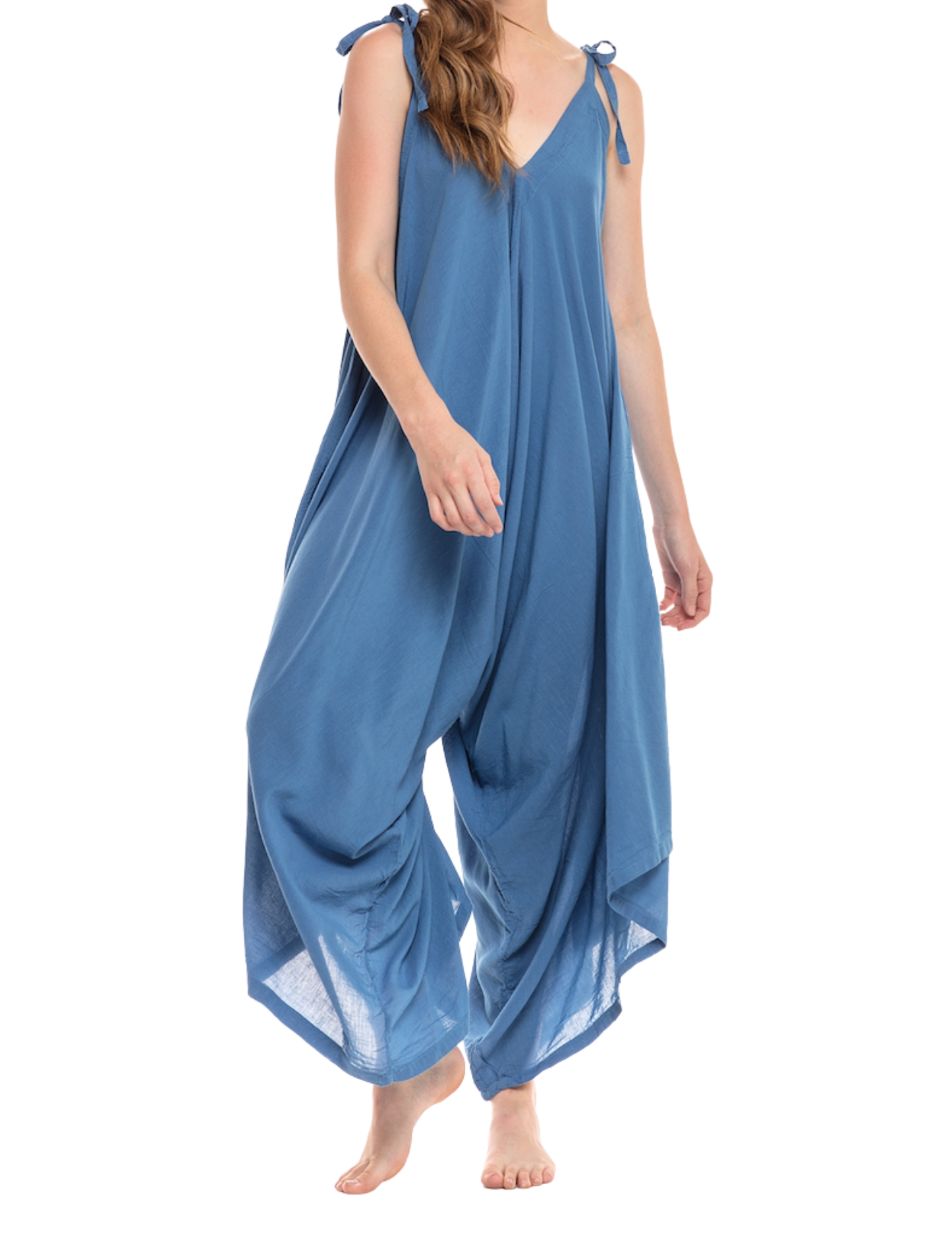 Solid Thai Cotton Romper