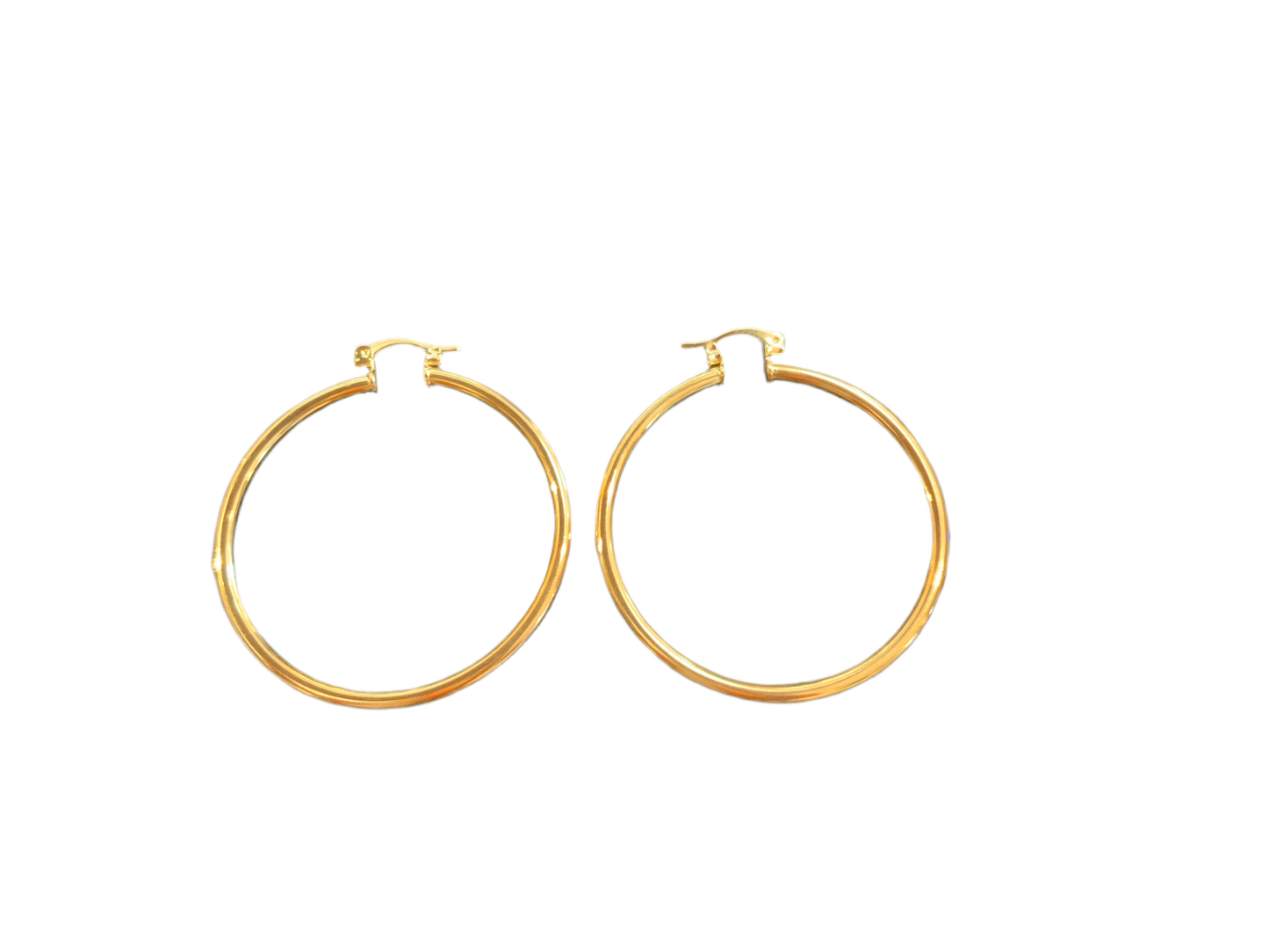 18k Gold Filled Plain Hoop