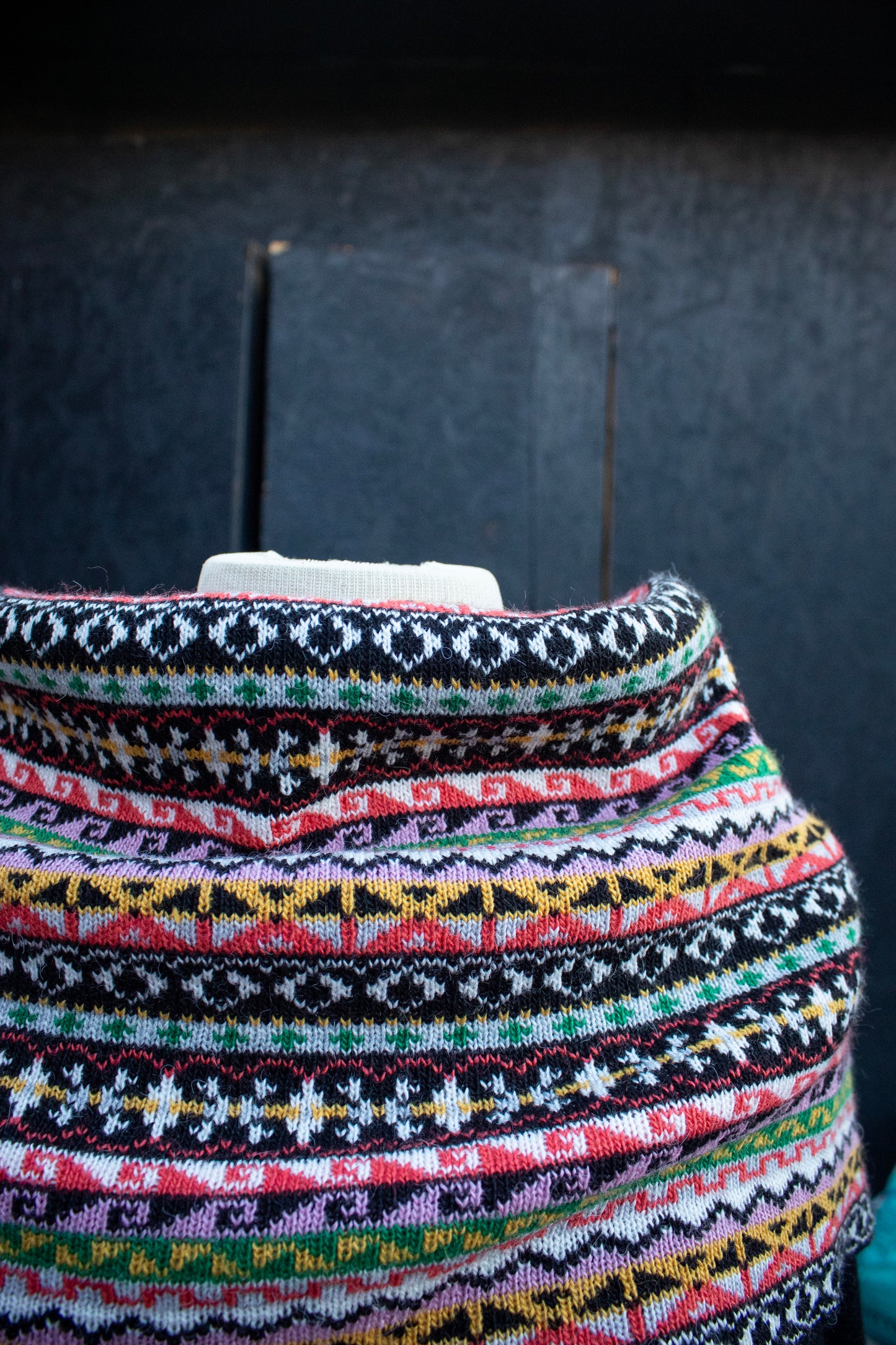 Poncho with sleeves Alpaca