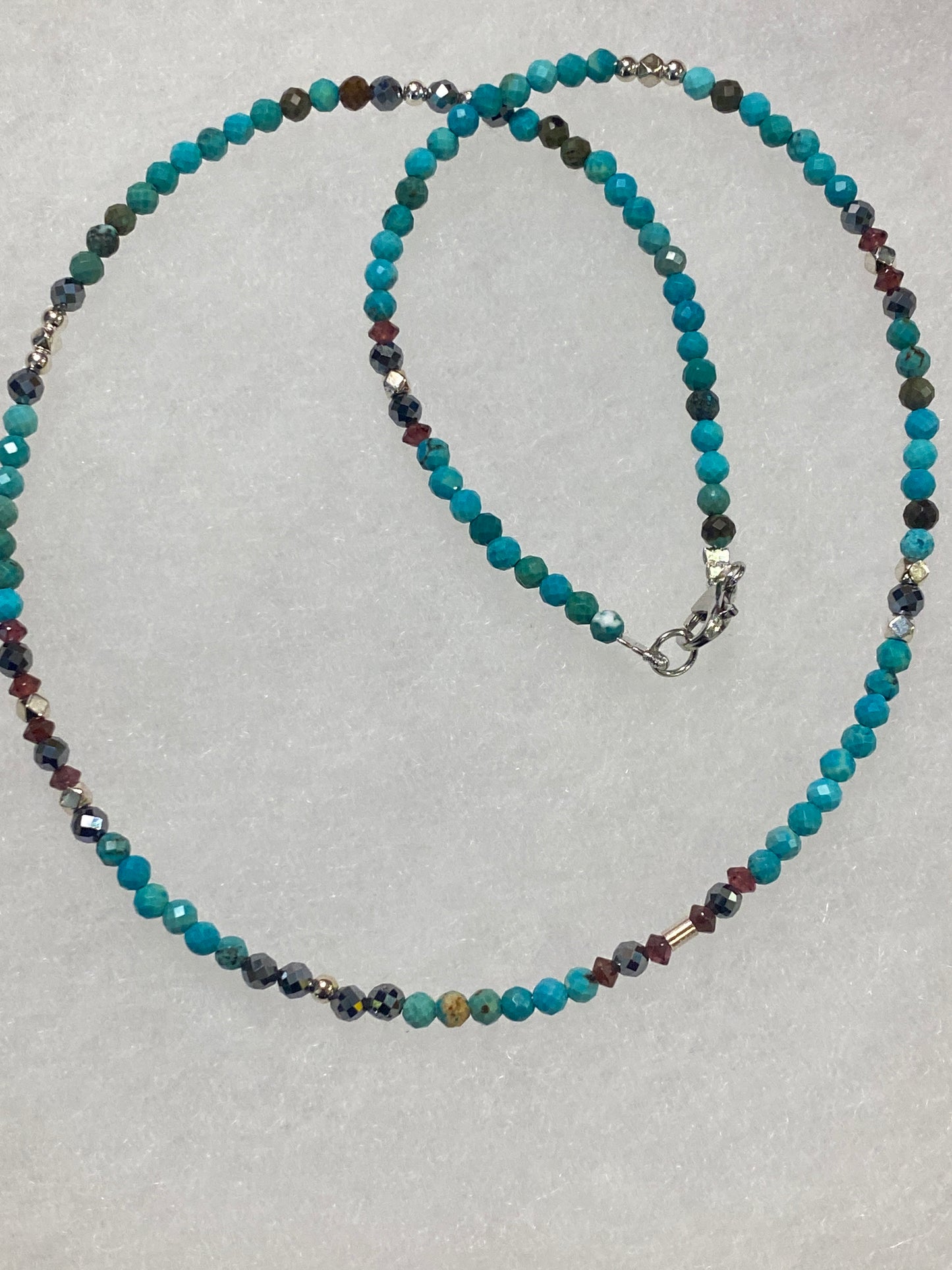 Multi stone beaded Necklace