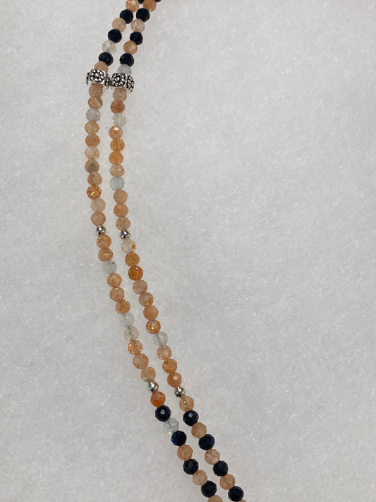 Multi stone beaded Necklace