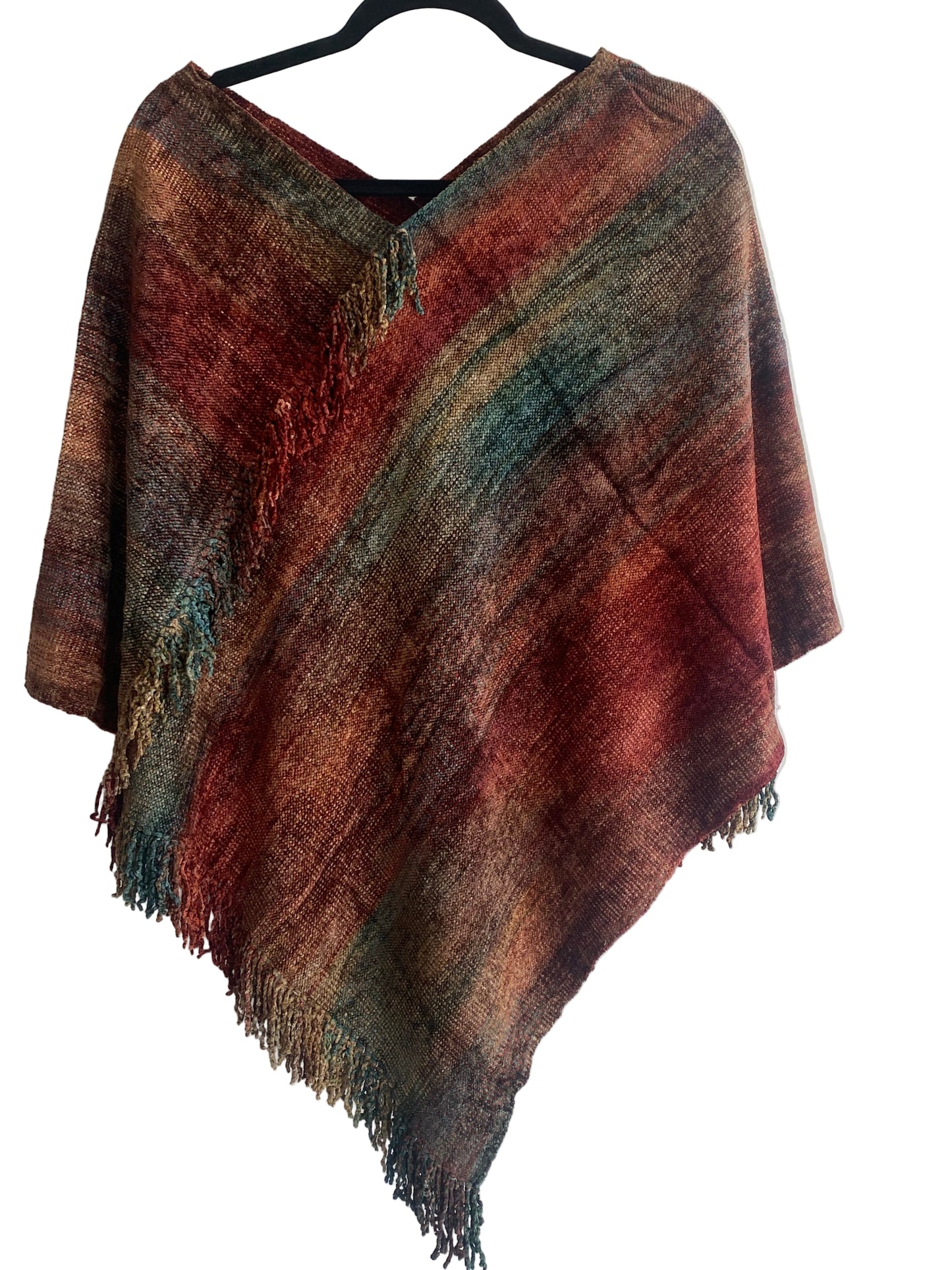 Chenille Poncho